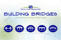 The cover page of the Fifth Third Bancorp 2015 Corporate Social Responsibility Report (Photo: Business Wire)
