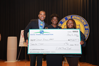 Donnell R. White, executive director, Detroit branch, NAACP; Byna Elliott, chief community and economic development officer, Fifth Third Bank; and Kamilia Landrum, membership services director, Detroit branch, NAACP (Photo: Business Wire)
