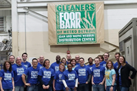 Employees from Fifth Third Bank volunteered throughout the month of May as part of its 