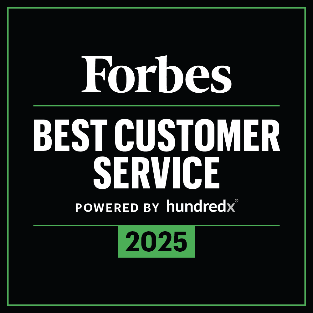 Forbes Best Customer Service Logo