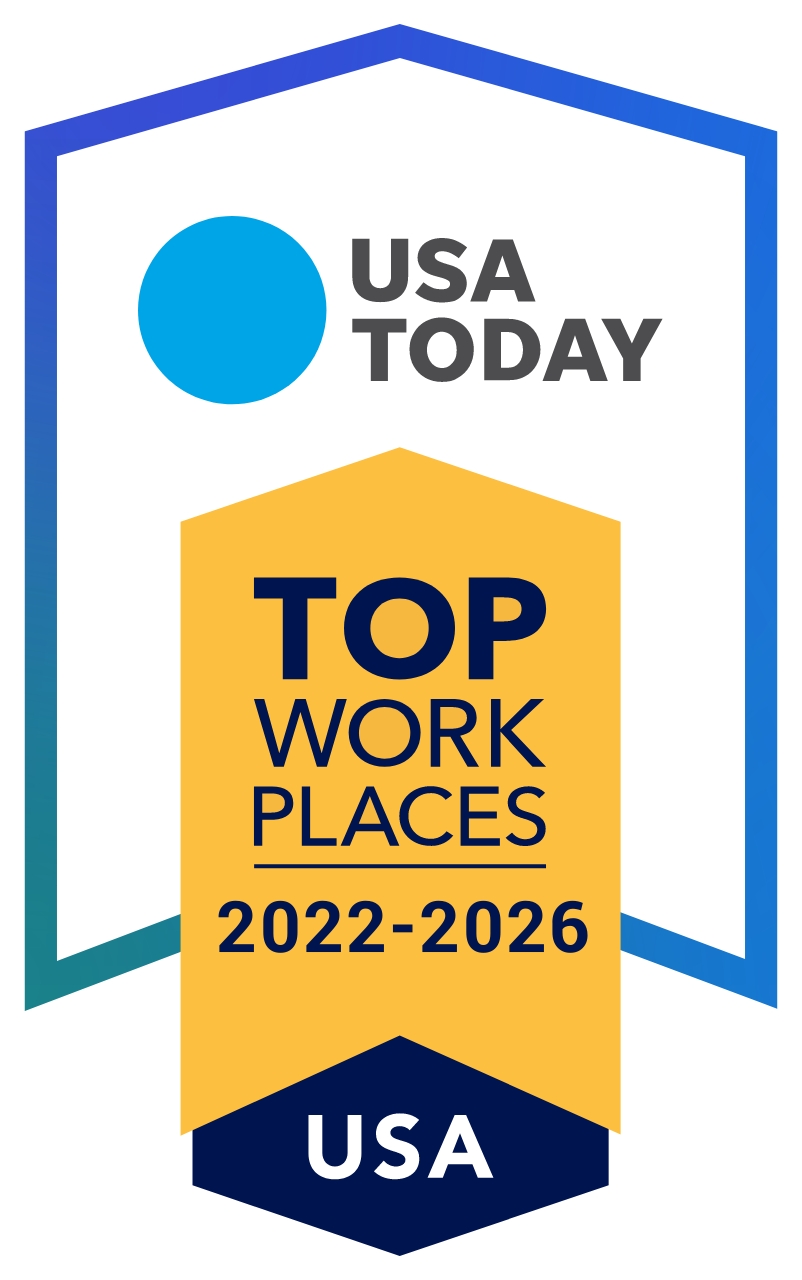 USA Today Top Work Places Logo