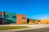 T10 metal panels in Copper Penny. Image courtesy: Fortify Building Solutions / Cornerstone Building Brands / SGH Concepts
