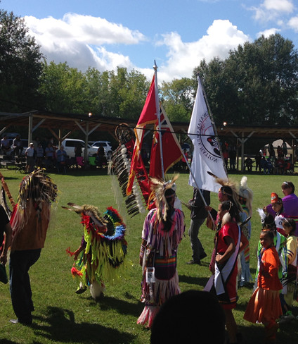 Photo of an Aboriginal demonstration