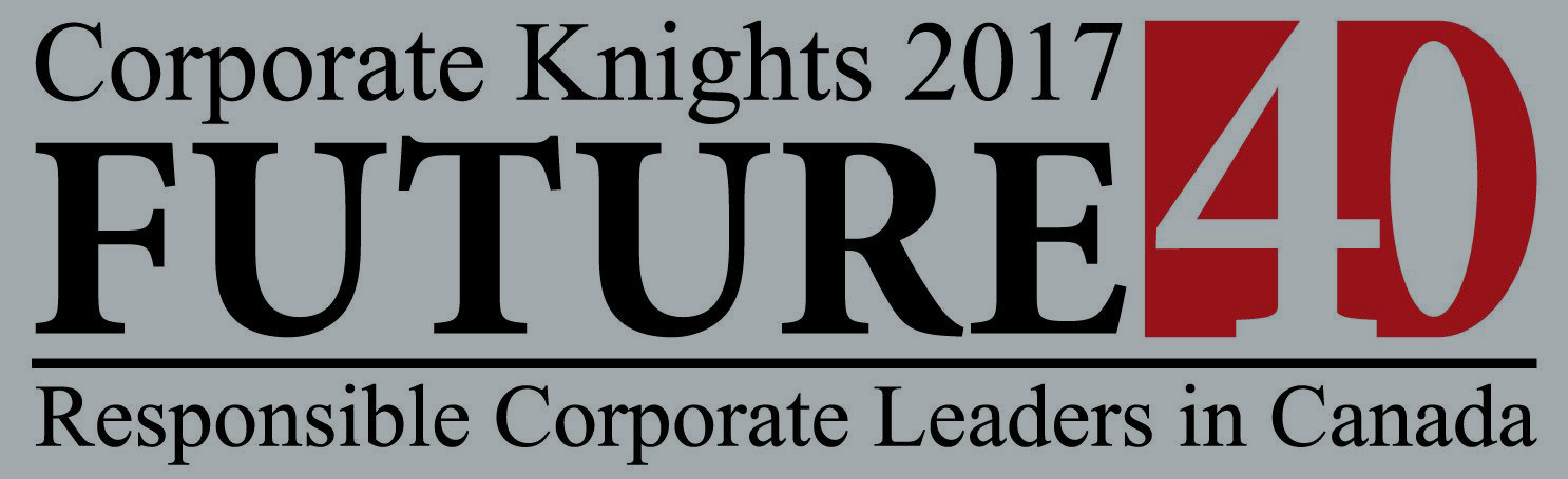 Corporate Knights 2017 future 40 logo