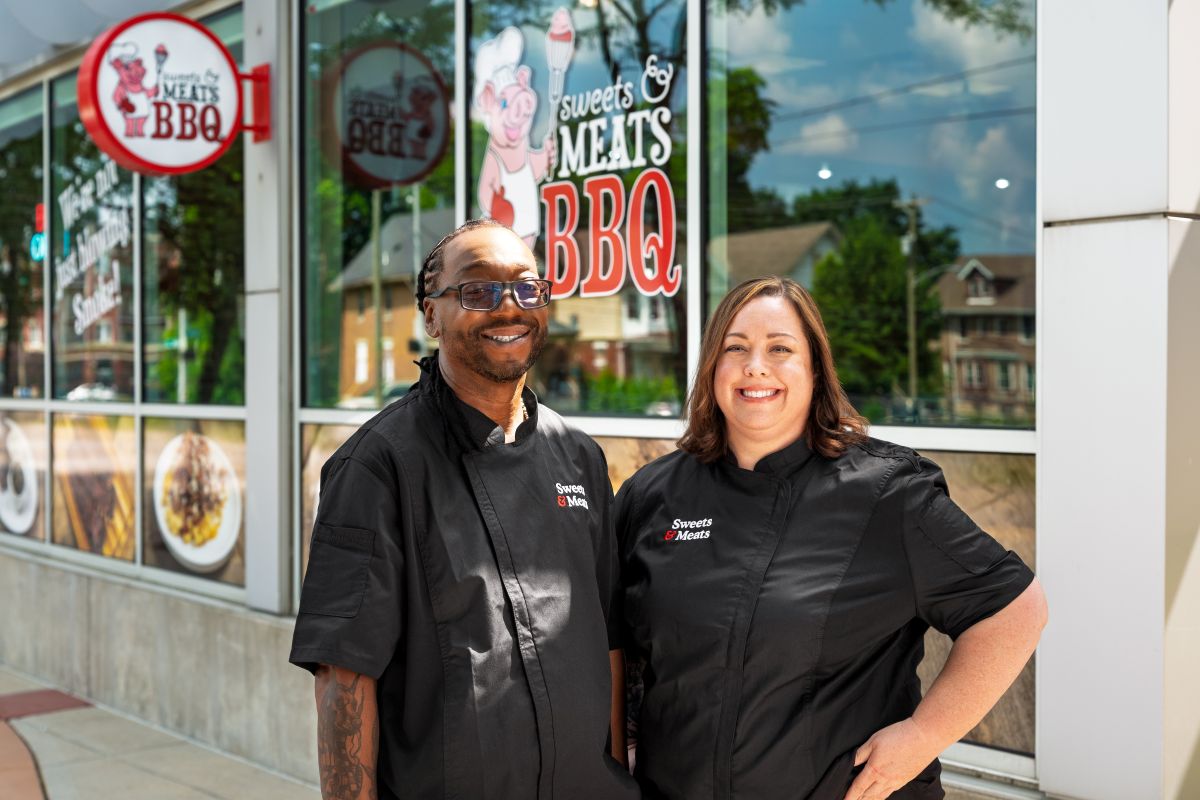 Anton Gaffney & Kristen Bailey Sweets and Meats BBQ SWEETSANDMEATSBBQ.COM