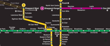 TTC Subway Map