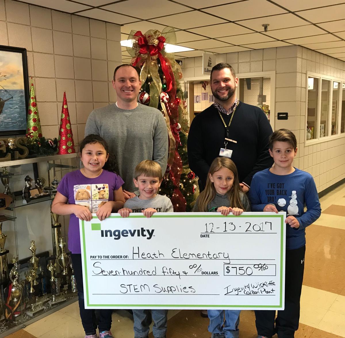 Ingevity Corporation Ingevity donates over 5,000 in support of STEM